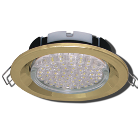 Светильник встраиваемый глубокий легкий Ecola GX53 FT3225